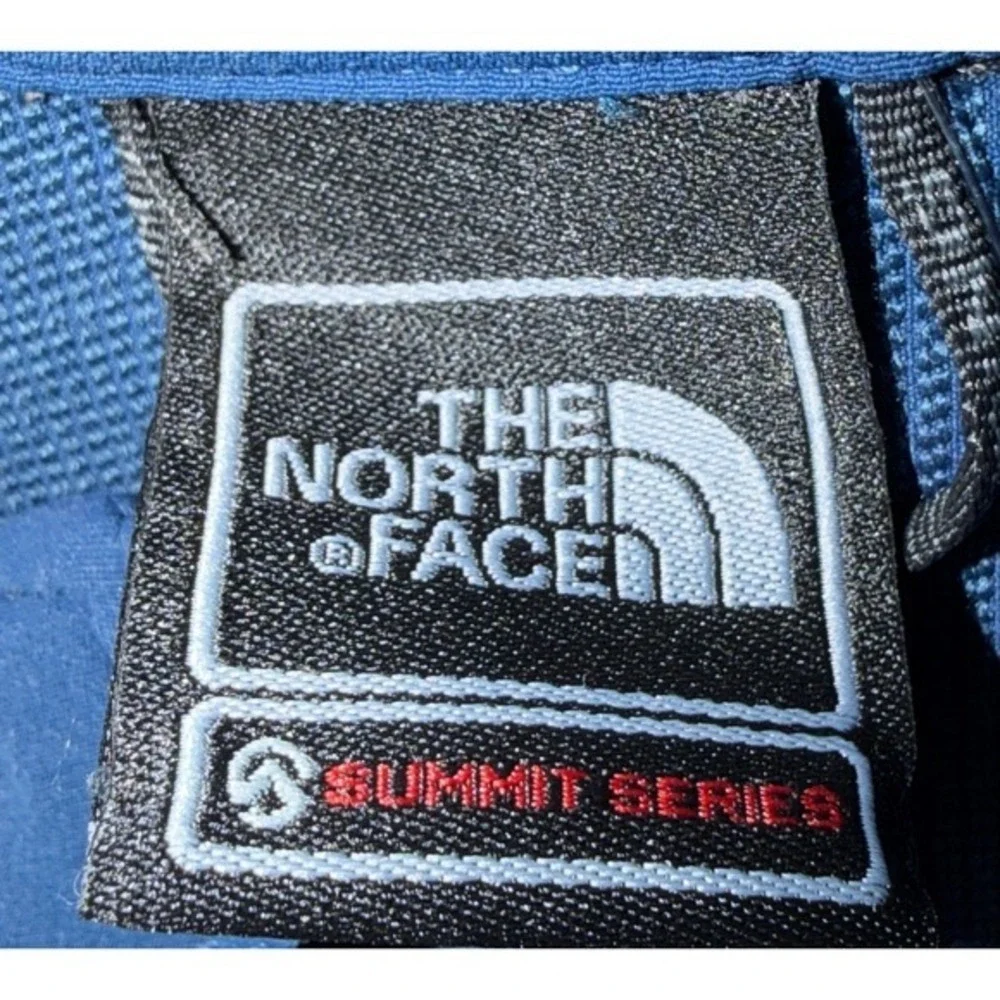 The North Face Summit Series Jacket Mens Medium Blue Grey Softshell‎ Full Zip